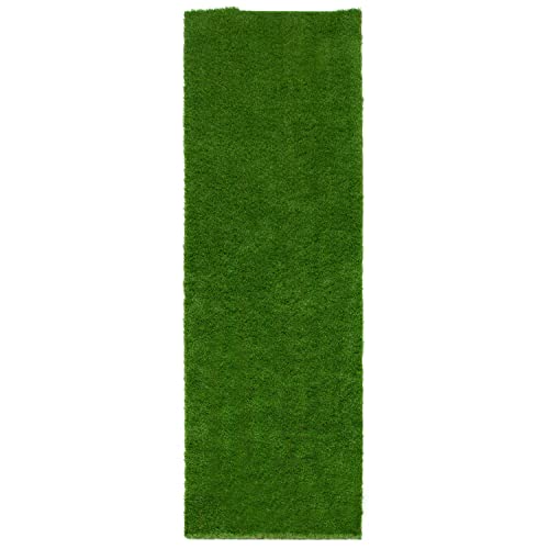 Prince Carpets Natural Looking high Density Long Lasting Aritifical Grass Carpet for Home Lawn Balcony Landscaping Indoor & Outdoor Decorating Purpose Thickness 35 mm Size 6.5X 5 feet