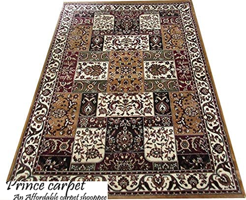Prince Carpets for Living Room Kashmiri Carpets for Living Room Supersoft Silk Touch Gold Color 5 x 7 feet
