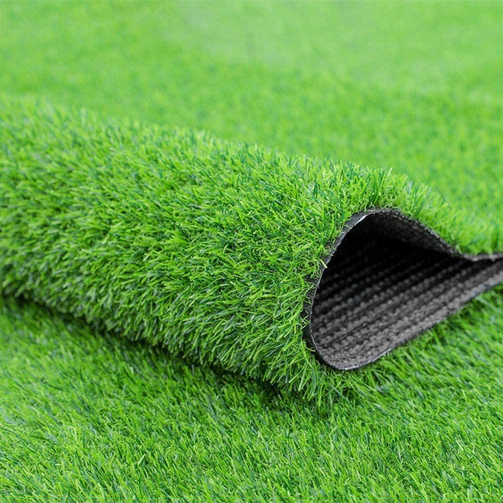 Prince Carpets Natural Looking high Density Long Lasting Aritifical Grass Carpet for Home Lawn Balcony Landscaping Indoor & Outdoor Decorating Purpose Thickness 35 mm Size 6.5X 20 feet