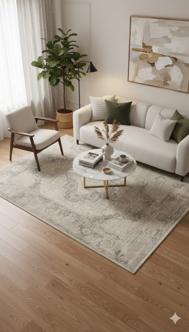 Modern Abstract Carpet - Contemporary Designer Rug for Home