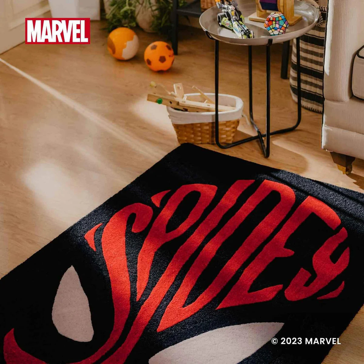 Spiderman Hand Tufted Woollen Rug