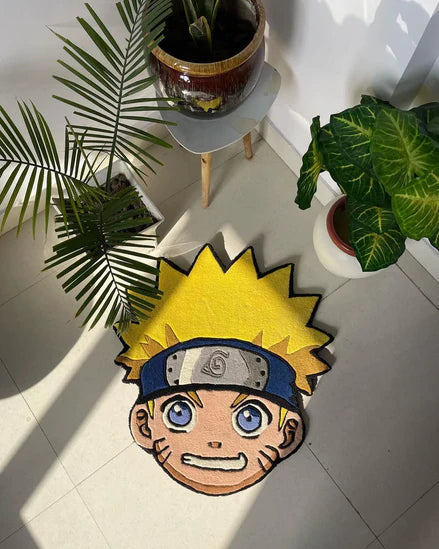 Naruto Hand Tufted Recycled Polyester And Woollen Rug