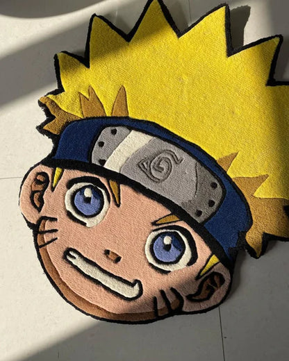 Naruto Hand Tufted Recycled Polyester And Woollen Rug