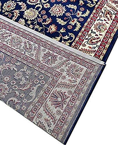 Prince Carpets for Living Room Kashmiri Carpets for Living Room Supersoft Silk Touch Blue Color 2 x 6 feet