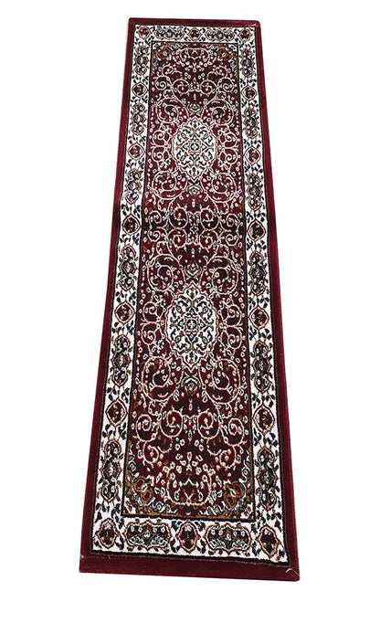 Prince Carpets for Living Room Kashmiri Carpets for Living Room Supersoft Silk Touch Maroon Color 2 x 6 feet