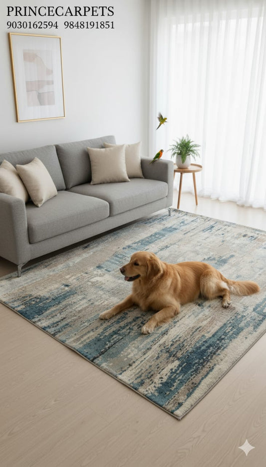 Modern Abstract Carpet - Contemporary Designer Rug for Home
