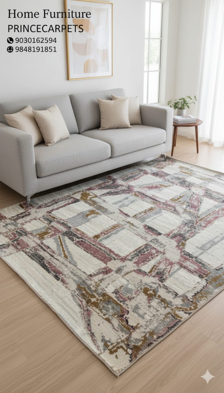 Modern Abstract Carpet - Contemporary Designer Rug for Home