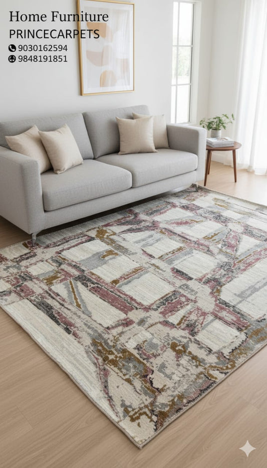 Modern Abstract Carpet - Contemporary Designer Rug for Home