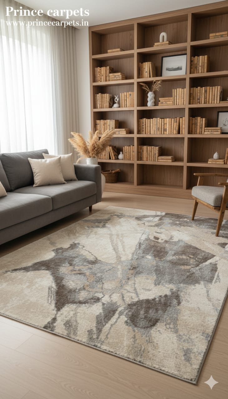 Imported Turkish Modern Abstract Contemporary Rug - Luxury Designer Area Carpet  for living room hall bedroom Dinning area Office
