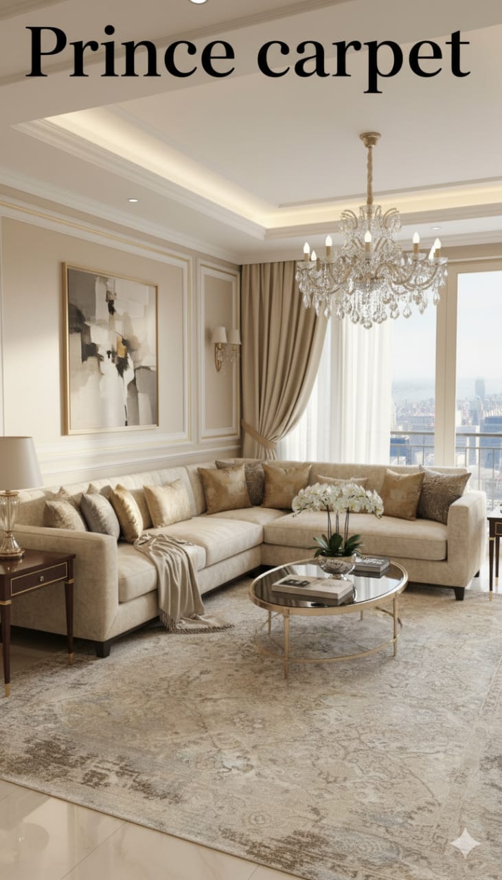 Modern Abstract Carpet Texture