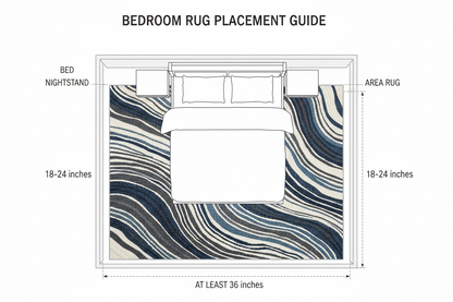 Modern Abstract Designer Carpet - Contemporary Geometric Rug for Living Room