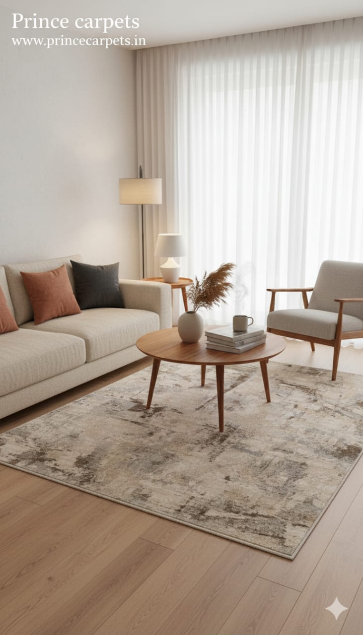 Modern Contemporary Abstract Imported Rug - Luxury Designer Area Carpet